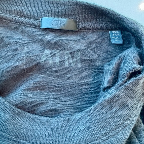 ATM Jersey T-Shirt Dress / Black - Picture 4 of 5